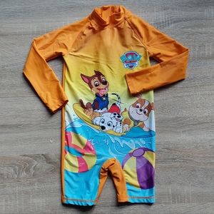 Next Direct ln / euc Paw Patrol one-piece bathing suit 3-4 years